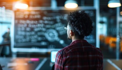 Classroomstyle branding strategy on chalkboard, Branding Strategy, business framework