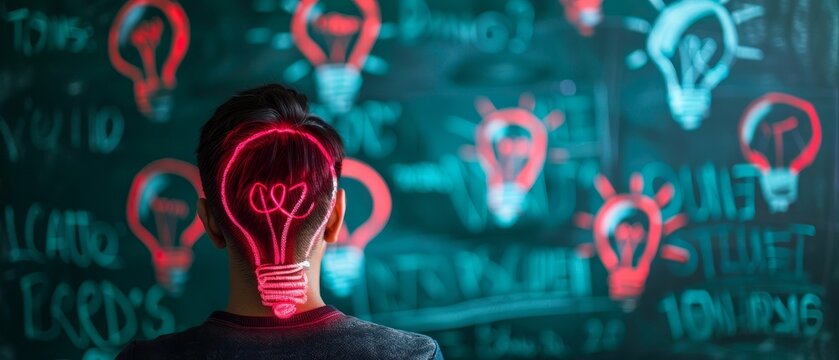 Classroomstyle value proposition on chalkboard, Value Proposition, business framework