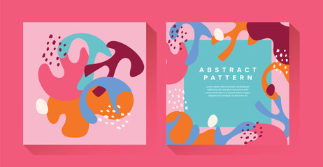 Modern Abstract Colorful Pattern Background