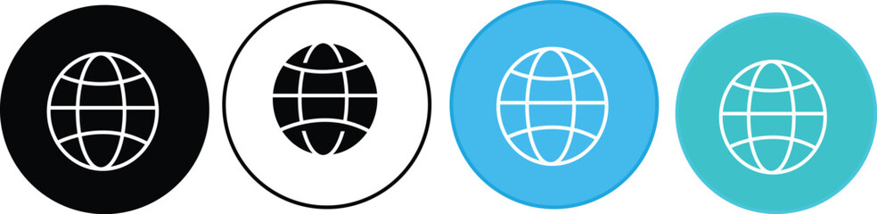 Naklejka premium Web icon set. Website set icon vector. for computer and mobile with transparent background.