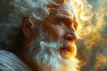Divine Encounter: Moses' Radiant Face
