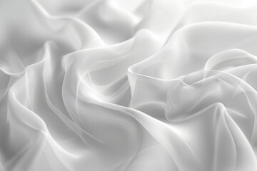 Obraz premium A white fabric with a pattern of lines and dots