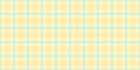 Multicultural textile seamless texture, decor tartan plaid vector. Individuality fabric check background pattern in light and yellow colors.