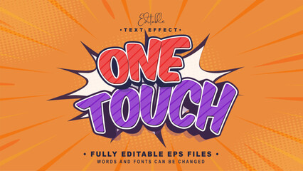 editable one click text effect.typhography logo