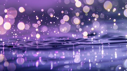 Inspiring Quote Image with Purple Bokeh Background