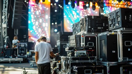 Behind the Scenes of a Concert