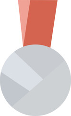 銀メダルのイラスト素材