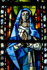 Obraz premium Our Lady of Lourdes. Notre Dame de Lourdes