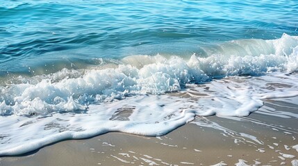 Gentle Waves caressing the Beach