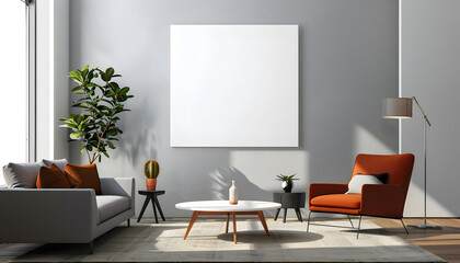 Fototapeta premium Canvas mockup