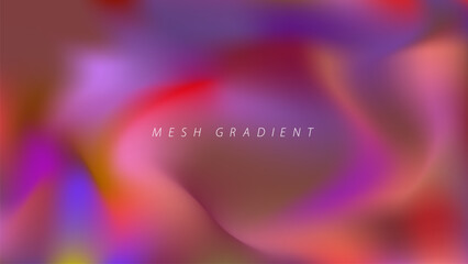Mesh Gradient Vector Style For Graphic Deisgn Backgrounds