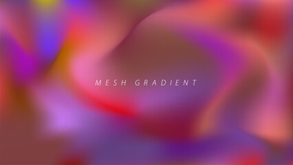 Mesh Gradient Vector Style For Graphic Deisgn Backgrounds