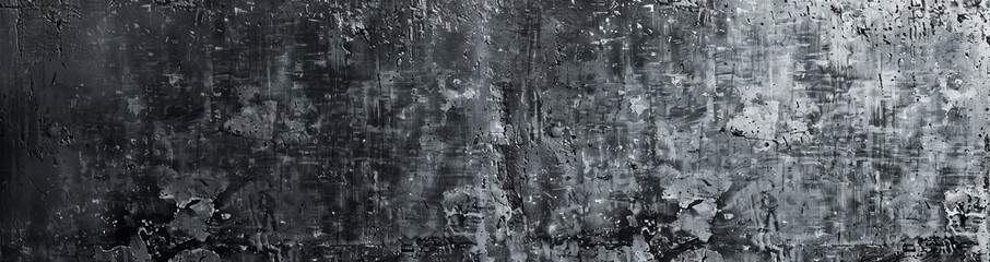 Grungy concrete wall texture - wide banner format background with copy space