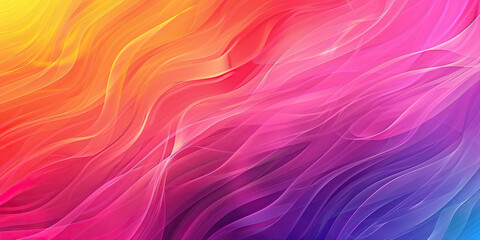 Fototapeta premium Color wave pattern background, wavy lines swirls colorful backdrop wallpaper, gradient, graphic resource, generated ai