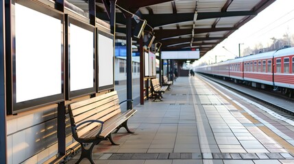 digital signage,mockup,blank screen,portrait,vertical,panel,signboard,railway station,advertisement,display,template,digital media,information,public,indoor,wall mounted,signage solution,passenger inf