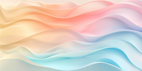 Fototapeta premium Color wave pattern background, wavy lines swirls colorful backdrop wallpaper, gradient, graphic resource, generated ai