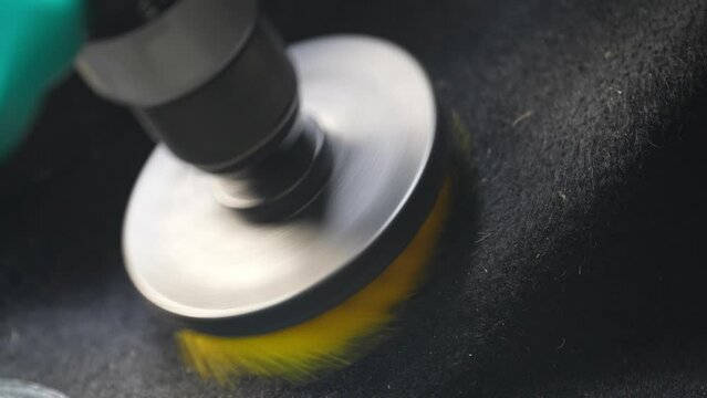 Close-up of Carpet Cleaning Tool