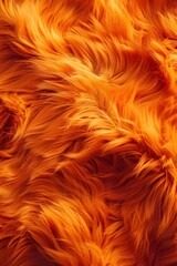 orange fur background