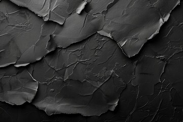 A black background with a paper texture similar to that of a concrete wall