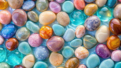 colorful stones background