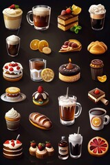Desserts and Drinks Table