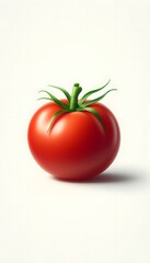 tomato on a white background