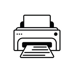 Printer vector icon