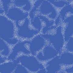 Abstract texture  Seamless Vector Illustration pattern background isolated on blue backdrop. design for use all over fabric print wrapping paper and others. 