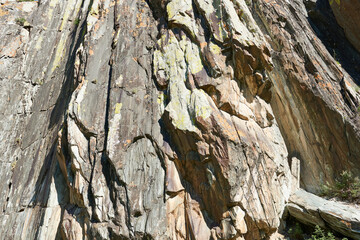 A close-up of the rock. Background of a rock.