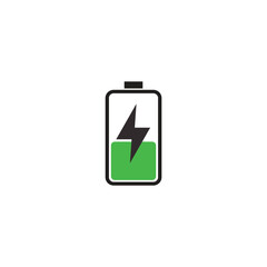 Mobile Battery Charging Icon Vector