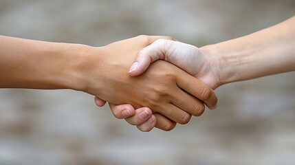 Closeup of handshake after successful renegotiation, positive and conclusive