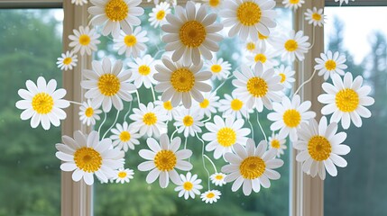 daisies in a garden