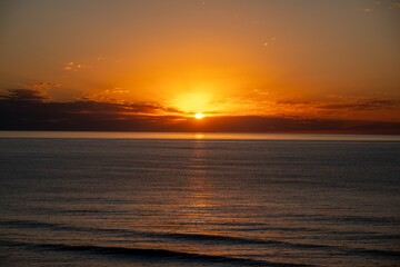 sunrise at the beach
