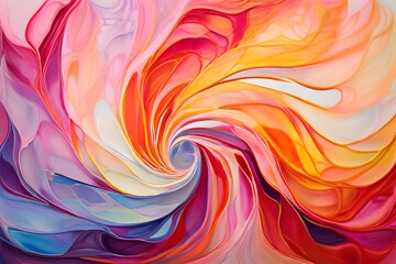 Obraz premium abstract colorful background with swirls.