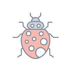 Bug vector icon