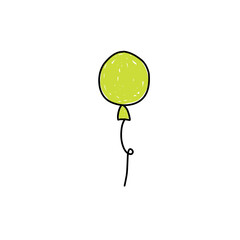 kid ballon drawing
