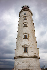 Obraz premium Old Chersonese lighthouse in Sevastopol, Crimea