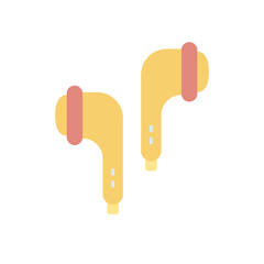 Earphone vector icon