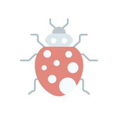 Bug vector icon