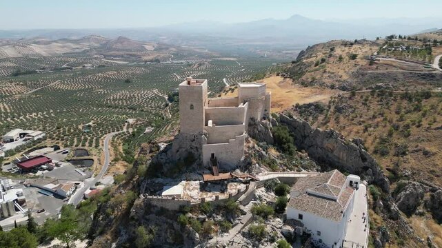 Castillo de Luque en la provincia de C&oacute;rdoba, Andaluc&iacute;a