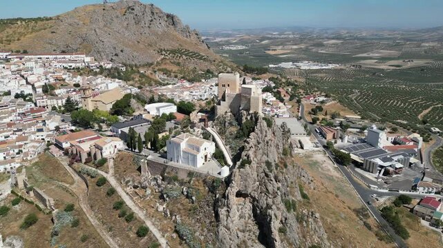 Castillo de Luque en la provincia de C&oacute;rdoba, Andaluc&iacute;a	