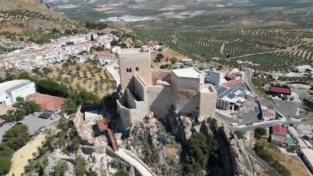 Castillo de Luque en la provincia de C&oacute;rdoba, Andaluc&iacute;a
