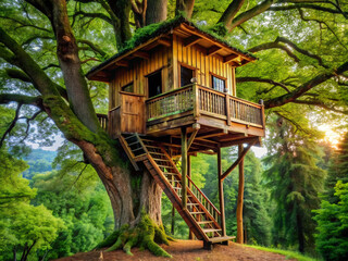 house in the woods, park, tree, nature, wood, wooden, building, forest, landscape, traditional, summer, roof, trees, home