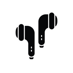 Earphone vector icon