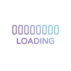 Loading vector icon