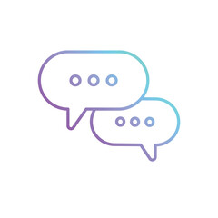 Speech Bubble vector icon