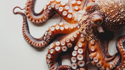 Obraz premium Close-up of an Octopus's Tentacles