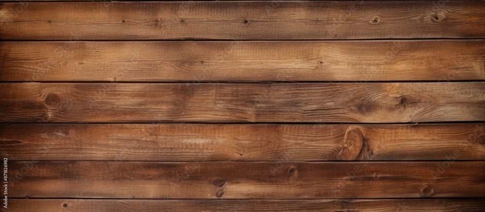 Aufkleber Rustic vintage wooden backdrop with copy space image.