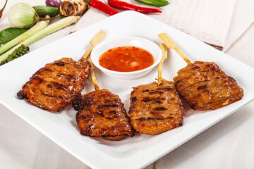 Thai Street foof pork satay
