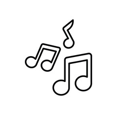 Music vector icon